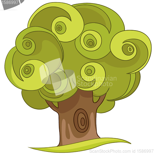 Image of Cartoon Tree