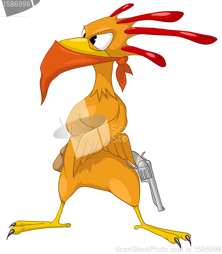 Image of Cartoon Character Bird Gangster