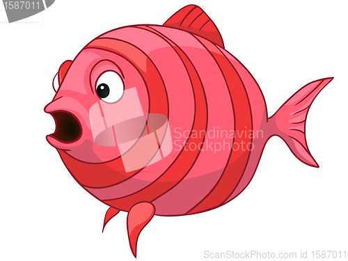 Image of Cartoon Character Fish