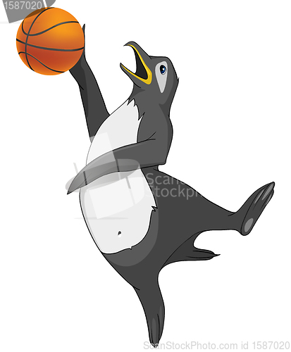 Image of Cartoon Character Penguin
