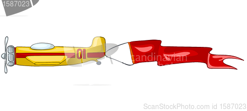 Image of Cartoon Airplane