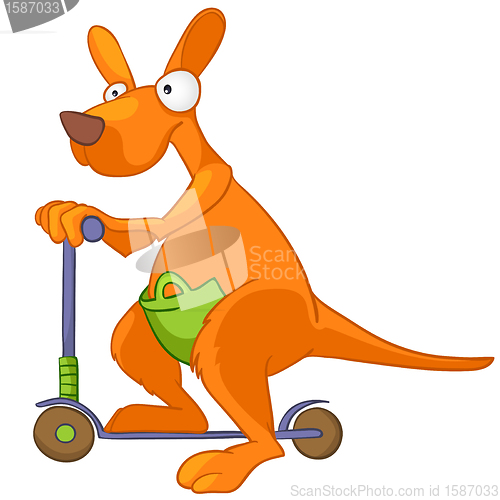 Image of Cartoon Character Kangaroo