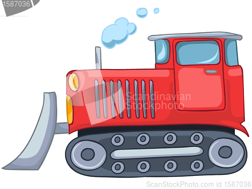 Image of Cartoon Tractor