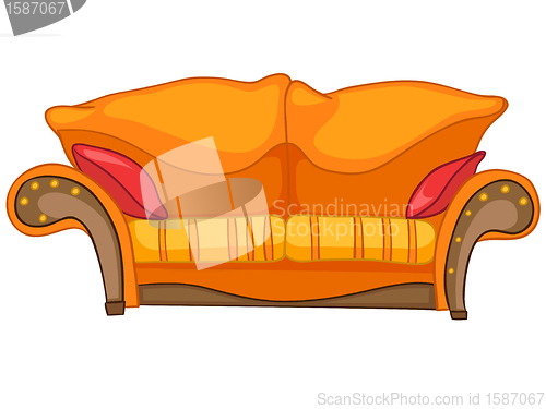 Image of Cartoon Home Furniture Sofa