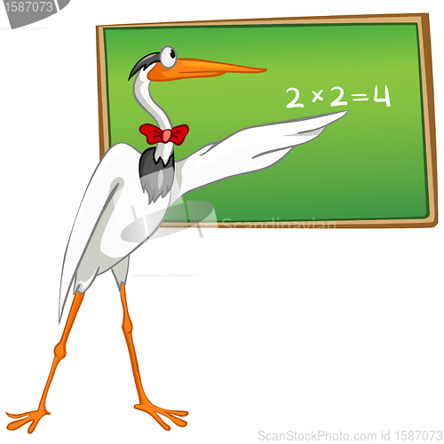 Image of Cartoon Character Heron