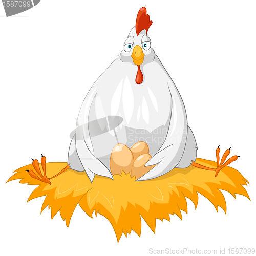 Image of Cartoon Character Chicken