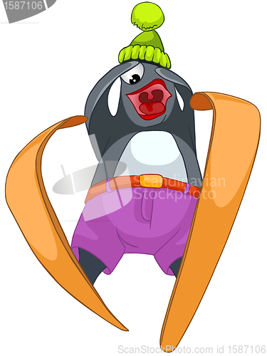 Image of Cartoon Character Penguin
