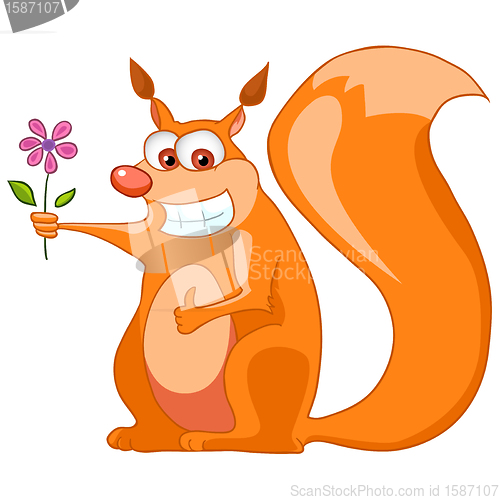 Image of Cartoon Character Squirrel
