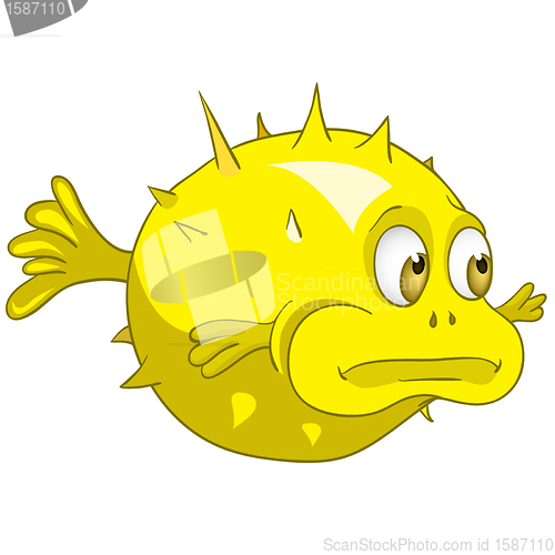 Image of Cartoon Character Fish Urchin