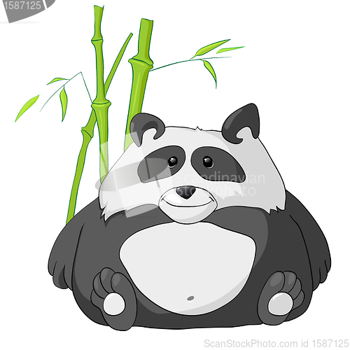 Image of Cartoon Character Panda