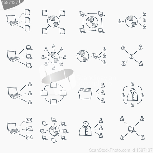 Image of Sketch Icon Set