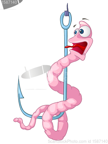 Image of Cartoon Character Worm