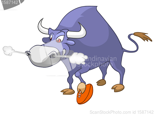 Image of Cartoon Character Bull