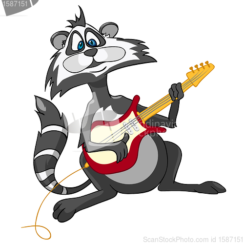 Image of Cartoon Character Raccoon