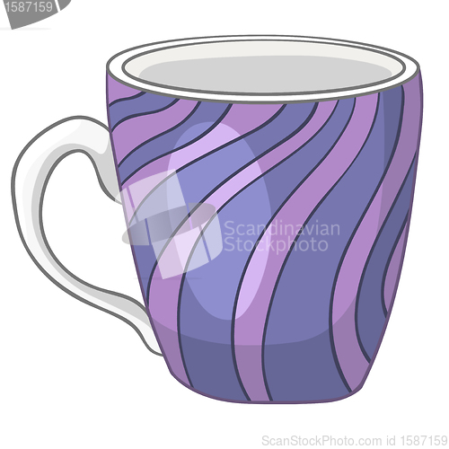 Image of Cartoon Home Kitchen Cup