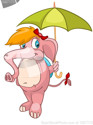 Image of Cartoon Character Elephant
