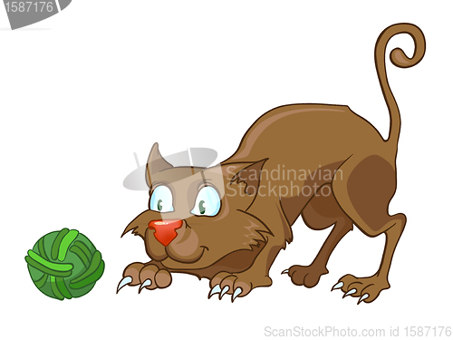Image of Cartoon Character Cat