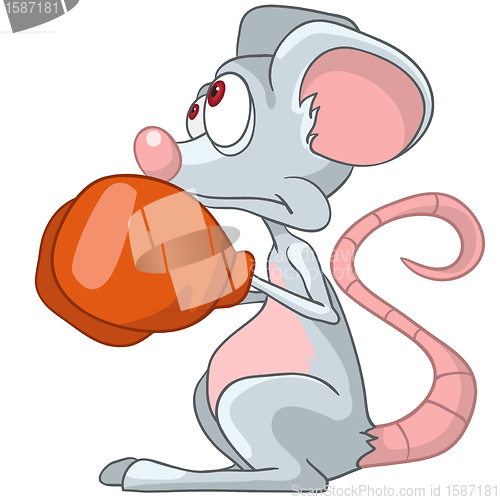 Image of Cartoon Character Mouse Boxer