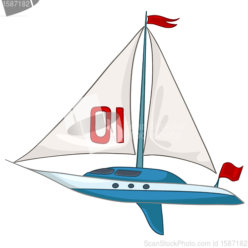 Image of Cartoon Ship