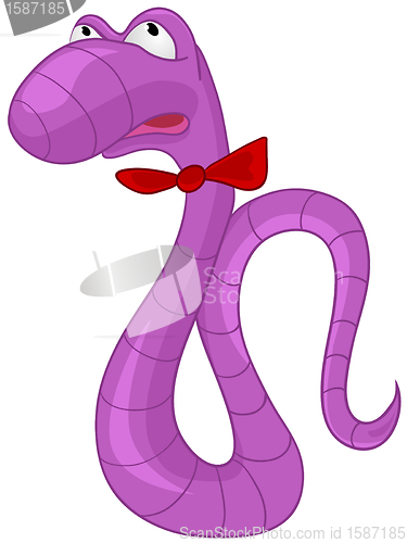 Image of Cartoon Character Worm