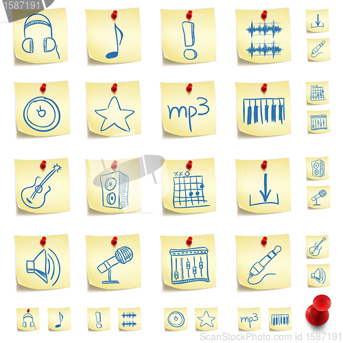 Image of Sticker Icon Set