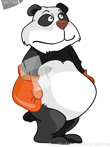 Image of Cartoon Character Panda Boxer