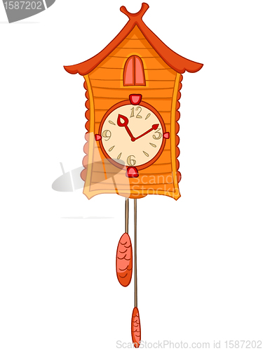 Image of Cartoon Home Clock
