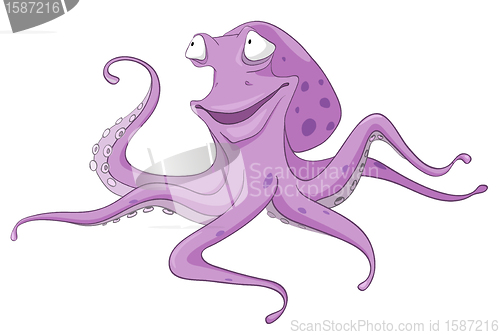 Image of Cartoon Character Octopus