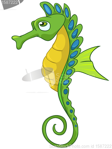 Image of Cartoon Character Seahorse