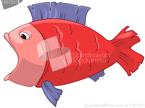 Image of Cartoon Character Fish