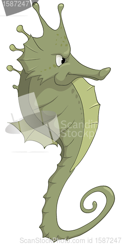 Image of Cartoon Character Seahorse