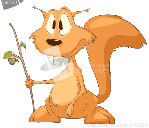 Image of Cartoon Character Squirrel