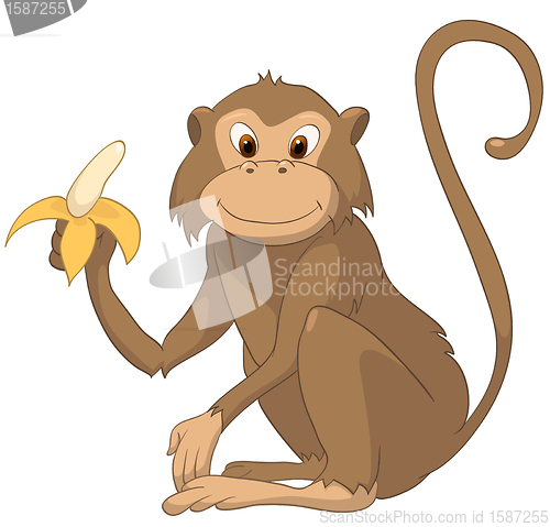 Image of Cartoon Character Monkey
