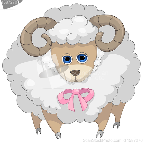 Image of Cartoon Character Sheep