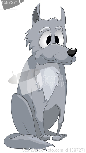 Image of Cartoon Character Wolf