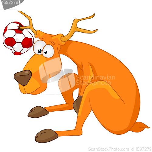 Image of Cartoon Character Deer