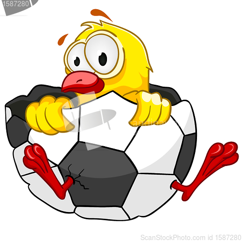 Image of Cartoon Character Chicken