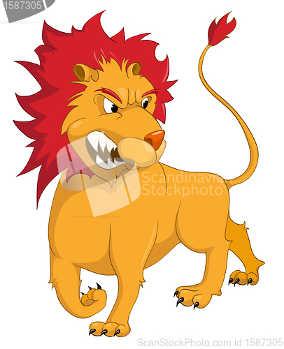 Image of Cartoon Character Lion