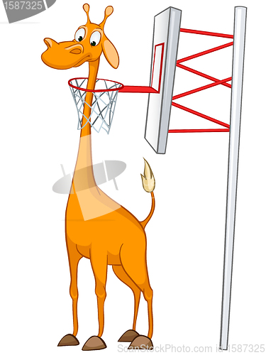 Image of Cartoon Character Giraffe