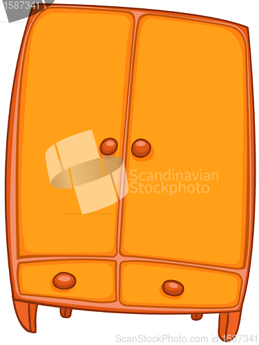 Image of Cartoon Home Furniture Wardrobe