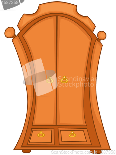 Image of Cartoon Home Furniture Wardrobe