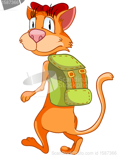 Image of Cartoon Character Cat