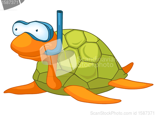 Image of Cartoon Character Turtle