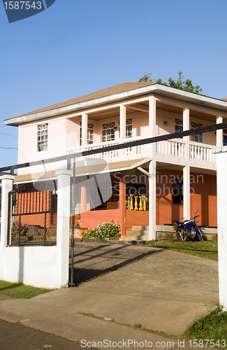 Image of concrete architecture Corn Island Nicaragua