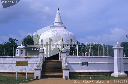 Image of Stupa of Lankarama, Anuradhapura  Sri Lanka