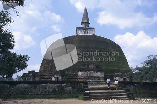 Image of Stupa of Rankot Vihara, Polonnaruwa  Sri Lanka