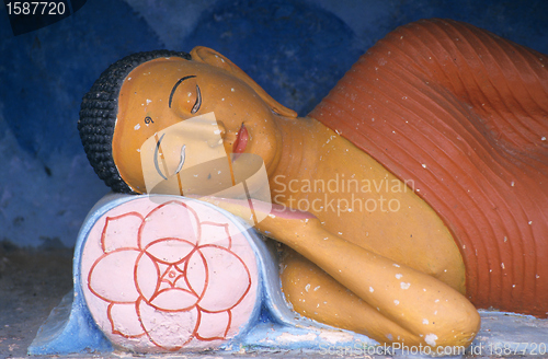 Image of Buddha statue,  Anuradhapura, Sri Lanka