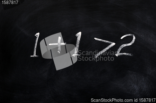 Image of One plus one is greater than two