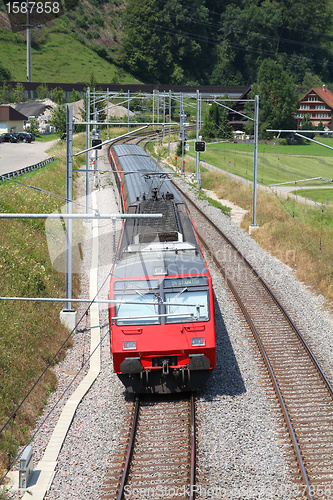 Image of Train in Switzerland