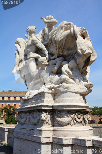 Image of Rome statue